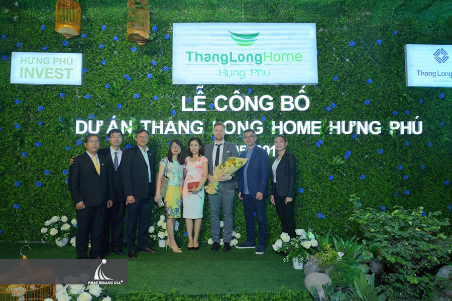 lễ công bố dự án thăng long home hung phu