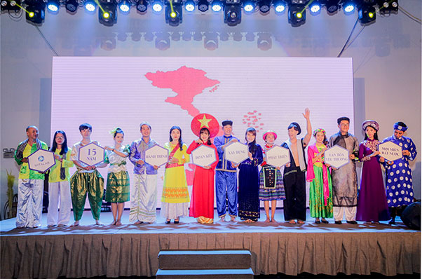 kỷ niệm 15 năm thành lập công ty minh tâm