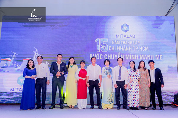 kỷ niệm 15 năm thành lập công ty minh tâm