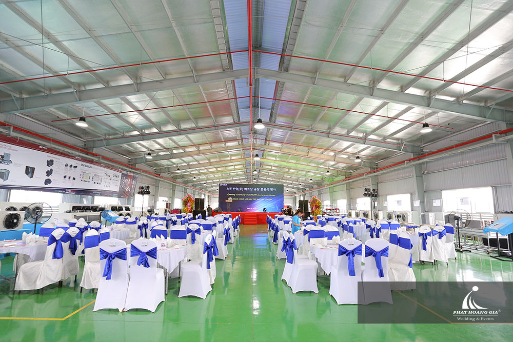 lễ khánh thành nhà máy sụngjin