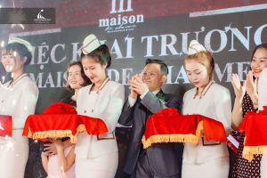 khai trương maison der charm
